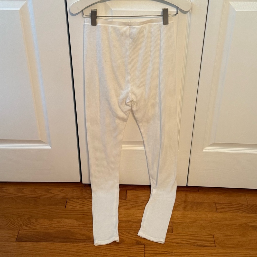 Free People Intimately Chilled Out Leggings in White - Picture 3 of 4